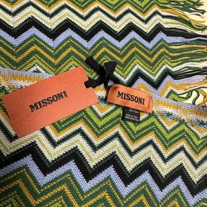 Authentic Missoni NWT Wool Scarf